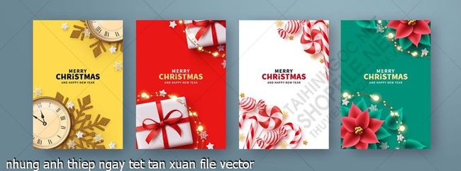 nhung anh thiep ngay tet tan xuan file vector